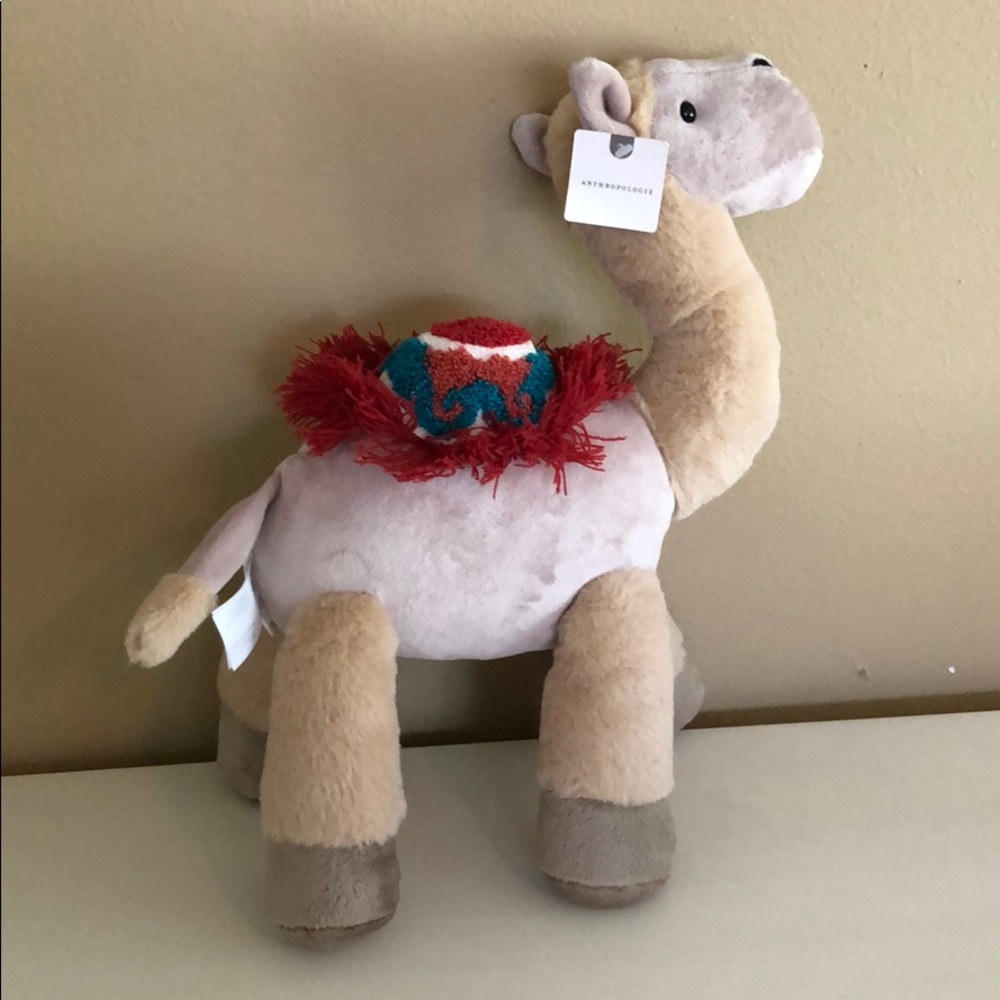 Anthropologie stuffed camel